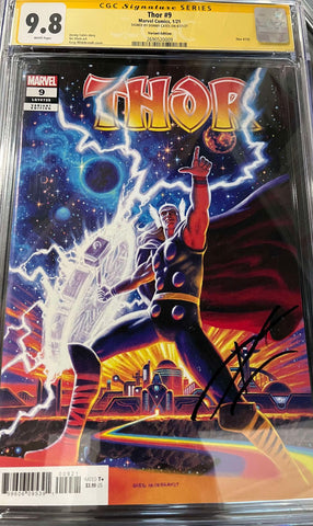 CGC 9.8 Signature Series Thor #9 Variant Edition Signed by Donny Cates - collectorzown