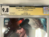 CGC 9.8 Signature Series Zatanna: Bring Down the House 1 Signed by Stanley "Artgerm" Lau - collectorzown