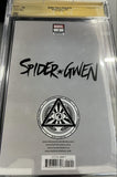 CGC Signature Series 9.8 Spider-Gwen Annual #1 Signed by Sabine Rich Variant Cover - collectorzown