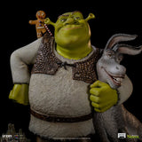 Iron Studios Shrek, Donkey and The Gingerbread Man Deluxe 1/10 Art Scale Statue