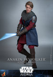 Hot Toys Star Wars Ahsoka: Anakin Skywalker (Clone Wars) Sixth Scale Figure