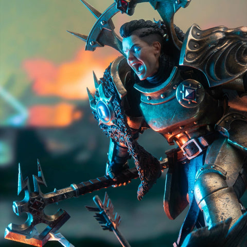PRE-ORDER: Weta Workshop Warhammer 40K Neave Blacktalon, The God-king's Assassin Limited Edition 1/6 Scale Statue
