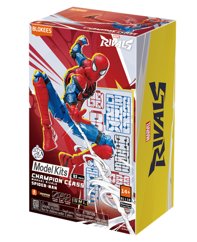 Blokees Marvel Rivals Champion Class CC06 Spider-Man Model Kit Figure