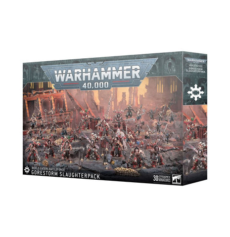 Games Workshop Warhammer 40,000: World Eaters Battleforce Gorestorm Slaughterpack