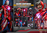 Hot Toys Iron Man 3 Iron Man Mark XXXIII Silver Centurion (Armor Suit Up Version) Sixth Scale Figure