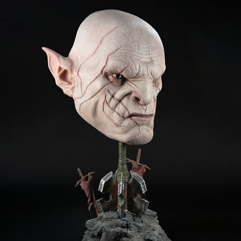 PRE-ORDER: PureArts The Hobbit: Azog the Defiler Art Mask Life-Size Bust