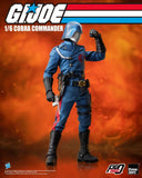 PRE-ORDER: Threezero G.I. Joe FigZero Cobra Commander 1/6 Scale Collectible Figure