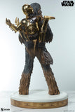 PRE-ORDER: Sidehsow Collectibles Star Wars: The Empire Strikes Back Chewbacca and C-3PO Premium Format Figure