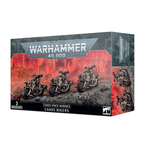Games Workshop Warhammer 40,000: Chaos Space Marines Chaos Bikers