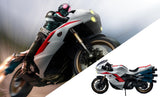 PRE-ORDER: Threezero Shin Masked Rider Transformed Cyclone for Masked Rider (Shin Masked Rider) Sixth Scale Figure Accessory