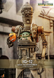 PRE-ORDER: Hot Toys Star Wars The Mandalorian IG-12 With Accessories Sixth Scale Figure Set