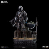 Iron Studios Star Wars The Mandalorian Din Djarin and Din Grogu Art Scale 1/10 Statue