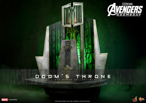 PRE-ORDER: Hot Toys Marvel Studios Avengers: Doomsday Doom's Throne Sixth Scale Figure Accessory