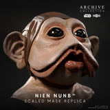 PRE-ORDER: Regal Robot Star Wars Nien Nunb Scaled Mask Replica Numbered Edition 250