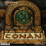 Mezco Toyz Conan the Barbarian Static-6 Conan and Valeria 1/6 Scale Statue