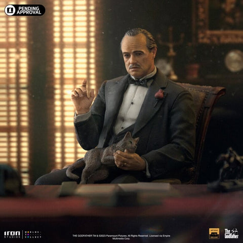 Iron Studios The Godfather Don Vito Corleone Deluxe Art Scale 1/10 Statue