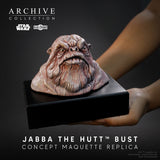 PRE-ORDER: Regal Robot Star Wars Archive Collection Jabba the Hut Bust Concept Maquette Replica Chris Walas Signature Edition