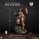 PRE-ORDER: PCS Collectibles Teenage Mutant Ninja Turtles Legends Krang (Deluxe Edition) 1:3 Scale Statue