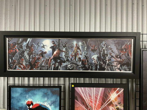 Gabriele Dell'Otto - Spider - Verse Giclee on Canvas Signed by Stan Lee ES 50 Made - collectorzown