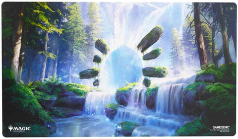 Gamegenic Prime Playmat: Magic: The Gathering Secrets of Strixhaven TCG - Dreamroot Cascade - collectorzown