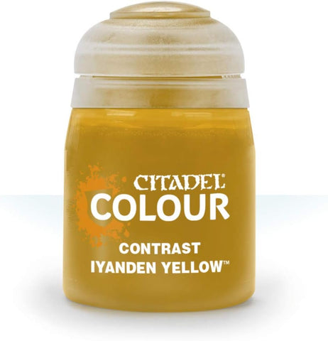 Games Workshop Citadel Colour Iyanden Yellow Contrast Paint - collectorzown