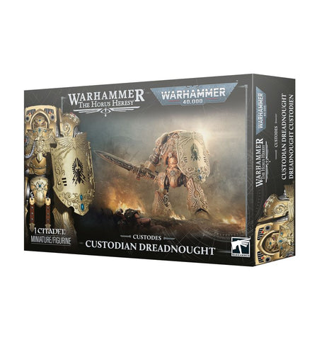 Games Workshop The Warhammer Horus Heresy Custodes Custodian Dreadnought - collectorzown