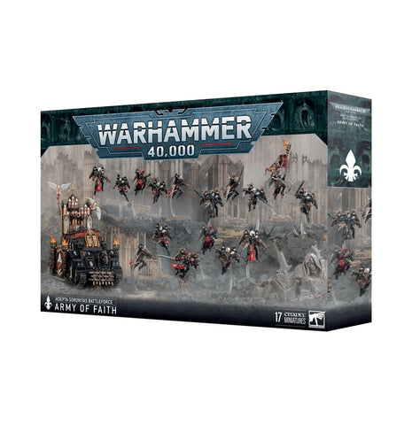 Games Workshop Warhammer 40,000: Adepta Sororitas Army of Faith Battleforce - collectorzown