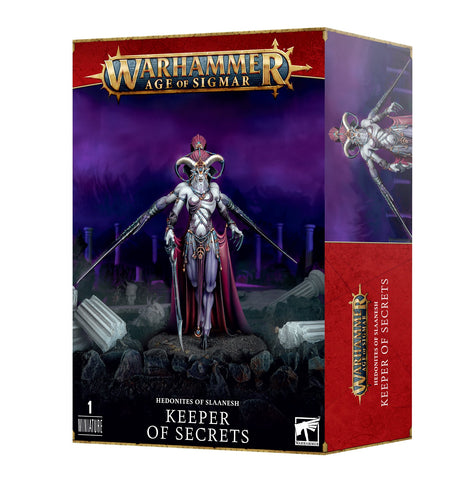 Games Workshop Warhammer 40,000 & Age of Sigmar Daemons of Slaanesh Keeper of Secrets - collectorzown