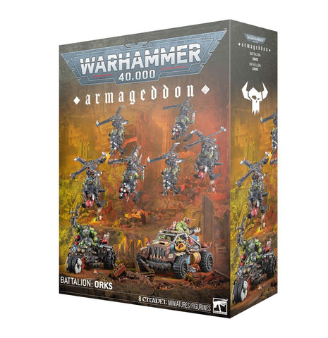 Games Workshop Warhammer 40,000: Armageddon Battalion: Orks - collectorzown