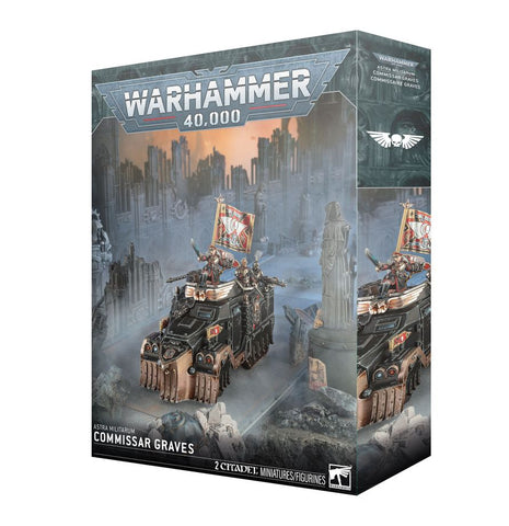 Games Workshop Warhammer 40,000: Astra Militarum Commissar Graves - collectorzown
