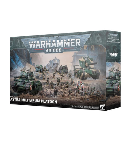 Games Workshop Warhammer 40,000 Battleforce: Astra Militarum Platoon - collectorzown