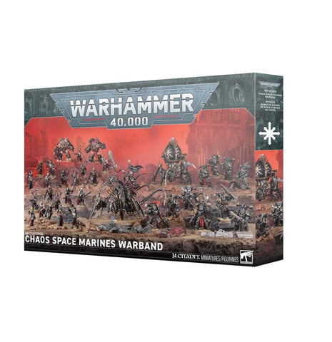Games Workshop Warhammer 40,000: Battleforce: Chaos Space Marines Warband - collectorzown