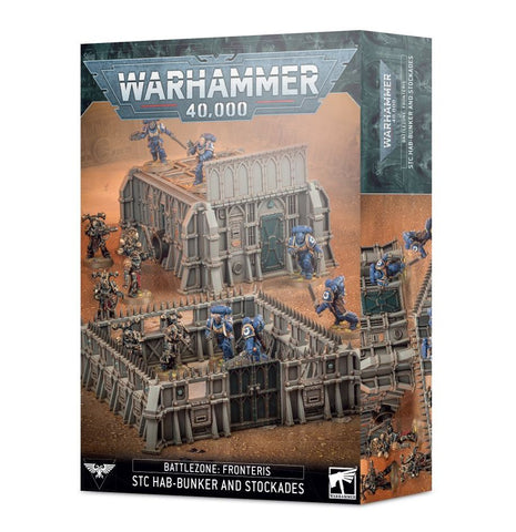 Games Workshop Warhammer 40,000 Battlezone: Fronteris STC Hab - Bunker and Stockades - collectorzown