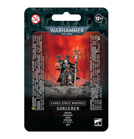 Games Workshop Warhammer 40,000: Chaos Space Marine Sorcerer - collectorzown