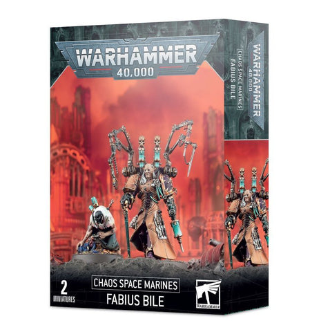 Games Workshop Warhammer 40,000: Chaos Space Marines Fabius Bile - collectorzown