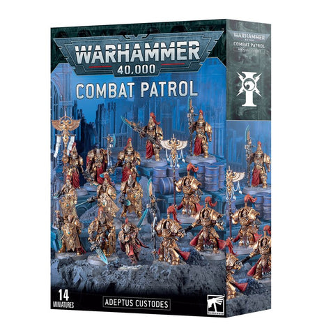 Games Workshop Warhammer 40,000: Combat Patrol: Adeptus Custodes - collectorzown