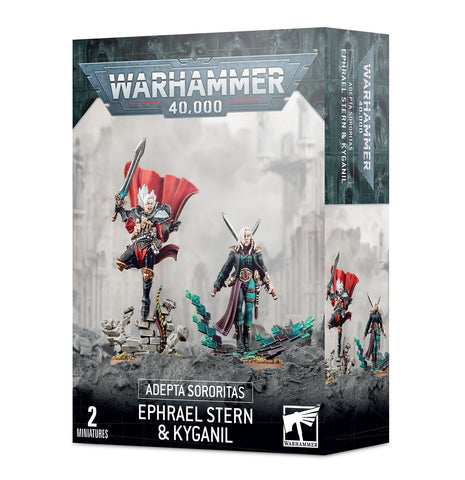 Games Workshop Warhammer 40,000: Daemonifuge Ephrael Stern & Kyganil - collectorzown