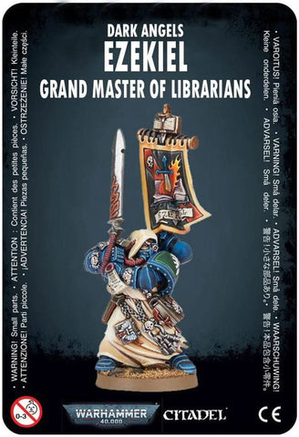 Games Workshop Warhammer 40,000: Dark Angels Ezekiel Grand Master of Librarians - collectorzown