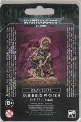 Games Workshop Warhammer 40,000: Death Guard: Scribbus Wretch The Tallyman - collectorzown