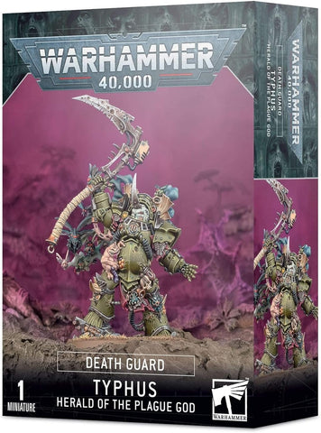 Games Workshop Warhammer 40,000: Death Guard Typhus Herald of the Plague God - collectorzown