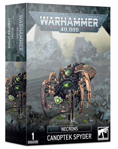 Games Workshop Warhammer 40,000: Necrons: Canoptek Spyder - collectorzown