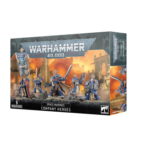 Games Workshop Warhammer 40,000: Space Marines Company Heroes - collectorzown