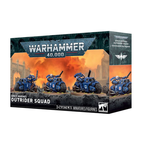 Games Workshop Warhammer 40,000: Space Marines Outrider Squad - collectorzown