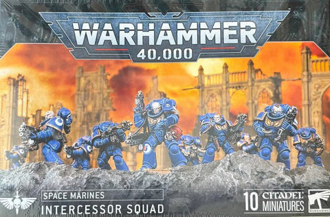 Games Workshop Warhammer 40,000: Space Marines Primaris Intercessor Squad - collectorzown