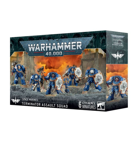 Games Workshop Warhammer 40,000: Space Marines Terminator Assault Squad - collectorzown