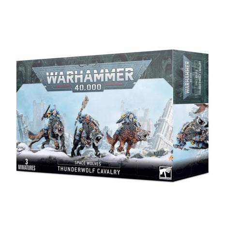 Games Workshop Warhammer 40,000: Space Wolves Thunderwolf Cavalry - collectorzown