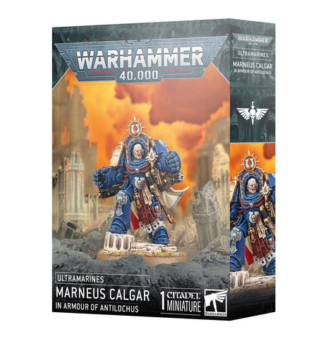 Games Workshop Warhammer 40,000: Ultramarines Marneus Calgar in Armour of Antilochus - collectorzown