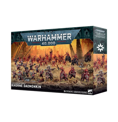 Games Workshop Warhammer 40,000: World Eaters Battleforce: Khorne Daemonkin - collectorzown