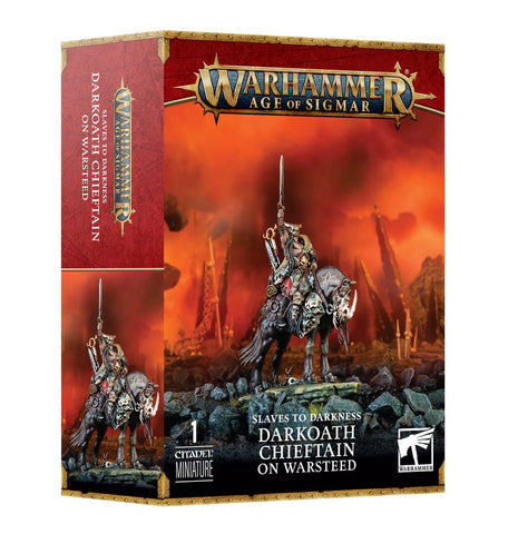 Games Workshop Warhammer Age of Sigmar Darkoath Chieftain on Warsteed - collectorzown