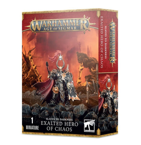 Games Workshop Warhammer Age of Sigmar: Slaves to Darkness Exalted Hero of Chaos - collectorzown
